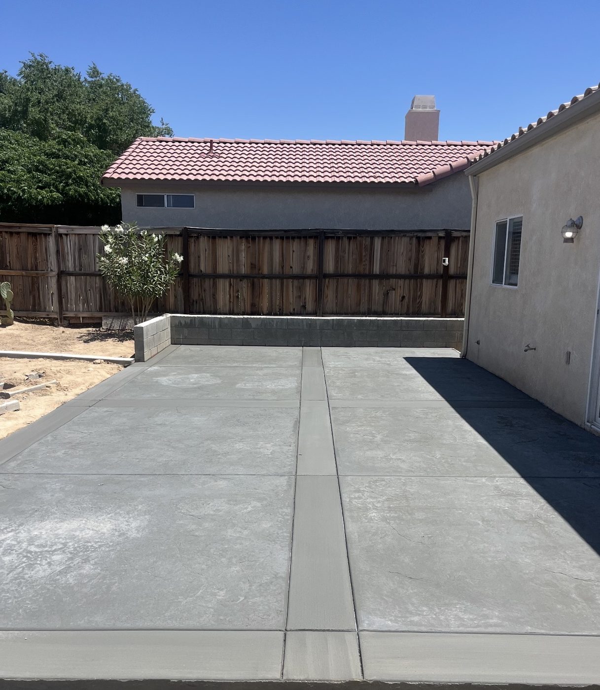 Concrete project photo