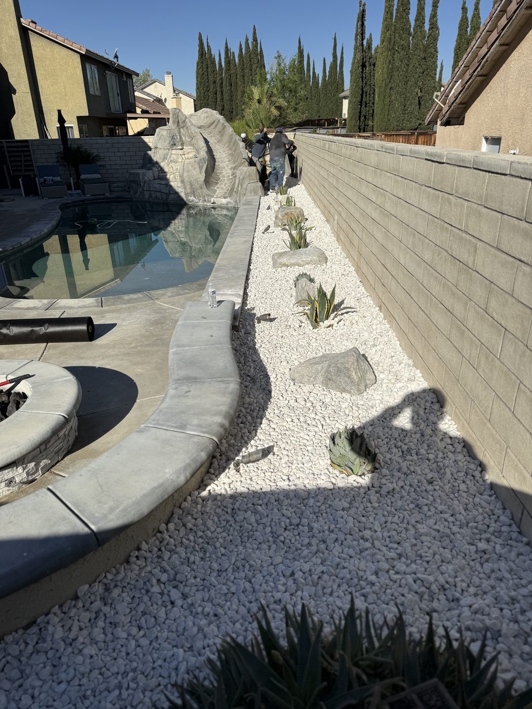 Rock Landscaping project photo