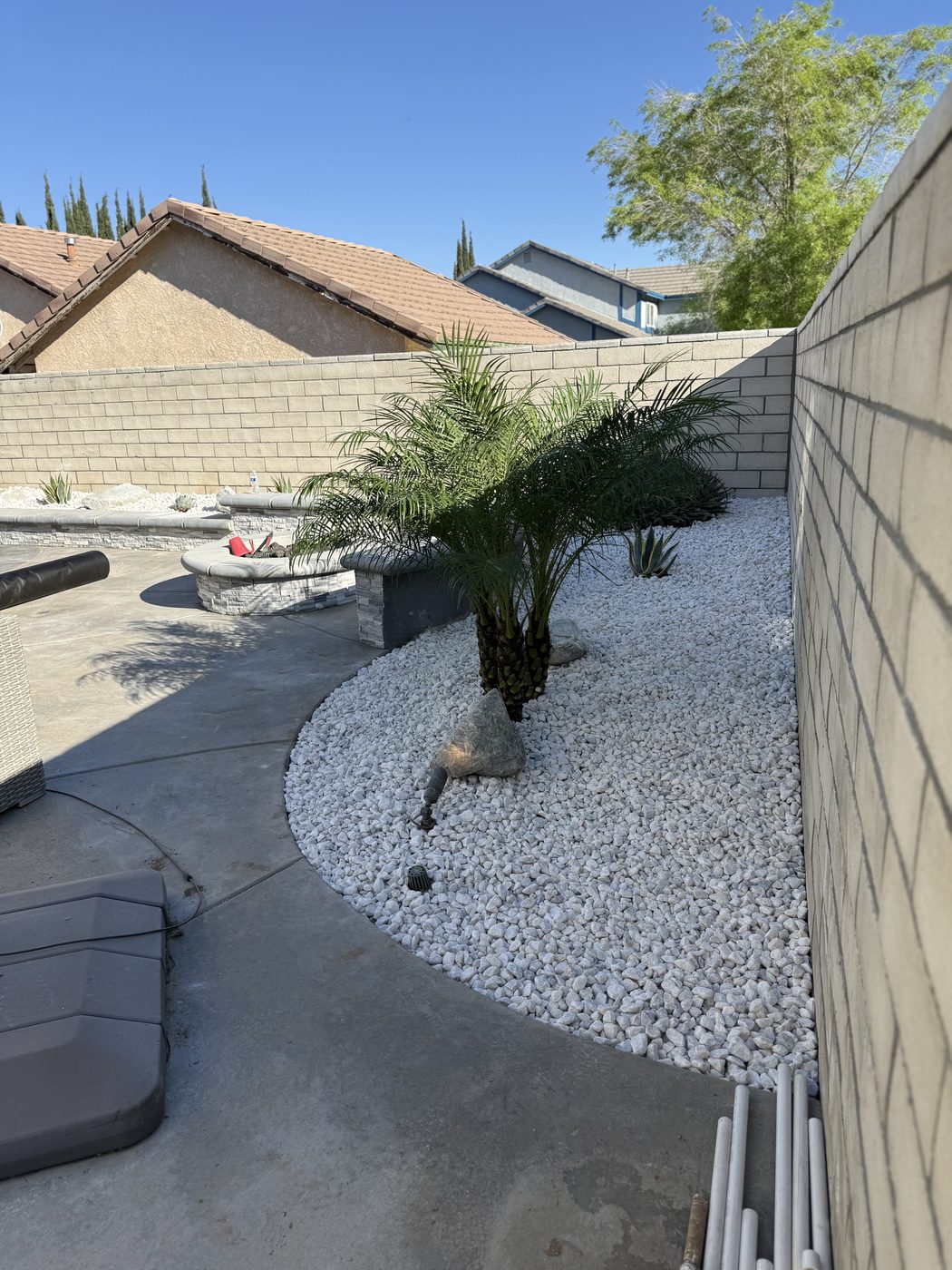 Rock Landscaping project photo