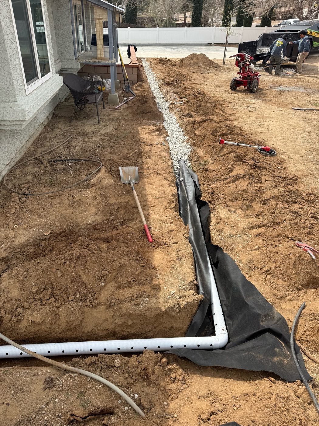 Drainage project photo